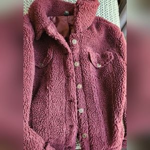 Wild Fable Fluffy Jacket Size S